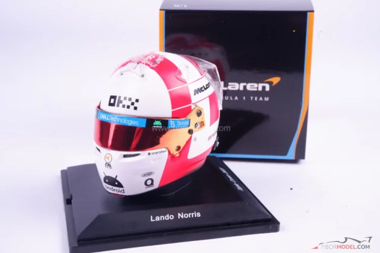 Lando Norris 2023 VC Monaka, McLaren přilba, 1:5 Spark