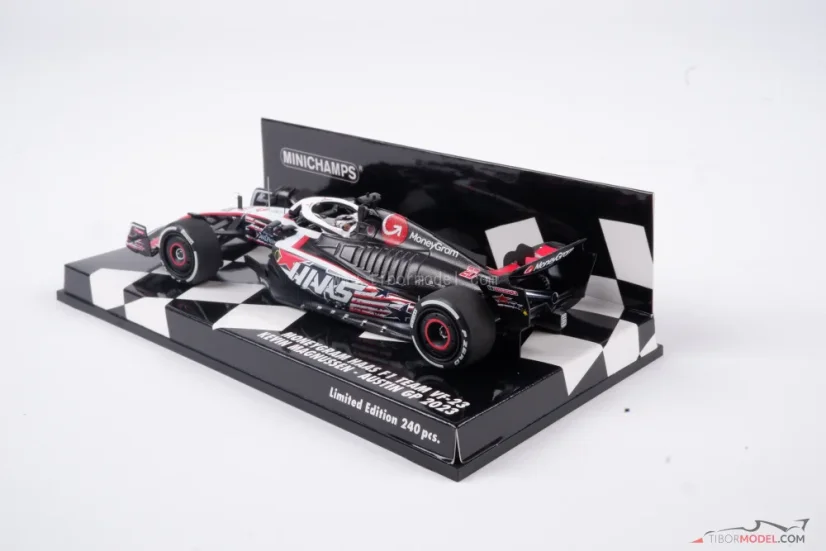 Haas VF-23 - Kevin Magnussen (2023) US GP, 1:43 Minichamps