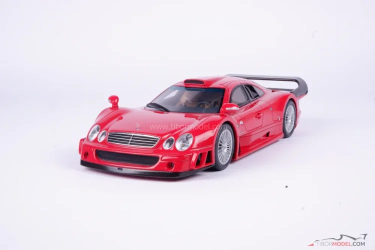 Mercedes-Benz CLK GTR (1998), červený, 1:18 GT Spirit