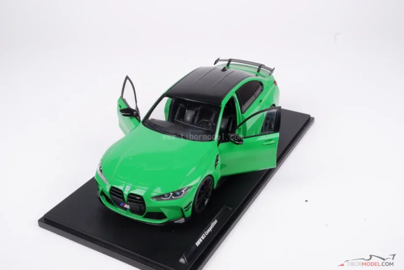 BMW M3 (2024) zöld, 1:18 Solido