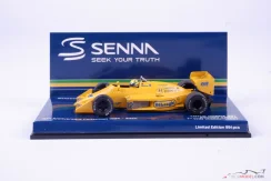 Lotus Honda 99T - Ayrton Senna (1987), 1. víťazstvo v Monaku, špinavá verzia, 1:43 Minichamps