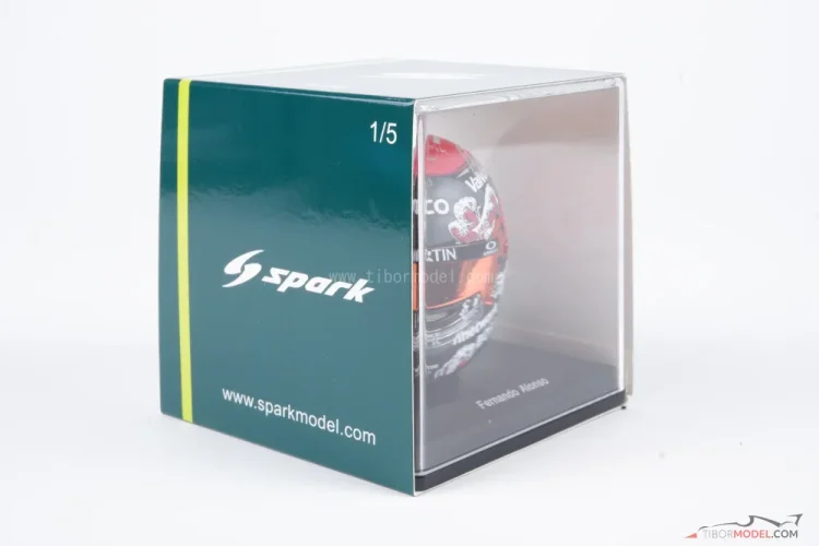 Fernando Alonso 2024 VC Japonska, Aston Martin prilba, 1:5 Spark