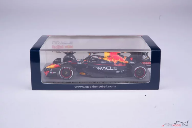 Red Bull RB18 - Max Verstappen (2022), Miami GP, 1:43 Spark
