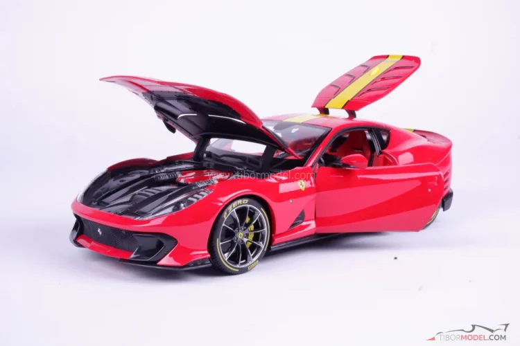 Ferrari 812 Competizione (2021) červené, 1:18 Bburago Signature Ferrari 812 Competizione (2021) červené, 1:18 Bburago Signature