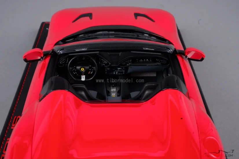 Ferrari 12Cilindri Spider piros, 1:18 BBR