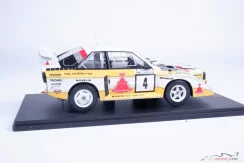 Audi Quattro S1 - Blomgvist/ Cederberg (1985), Rally 1000 jazier, 1:18 Ixo