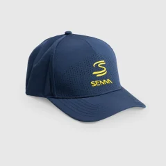 Ayrton Senna sapka, kék színben
