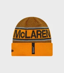 McLaren F1 csapat téli sapka, narancssárga McLaren F1 csapat téli sapka, narancssárga