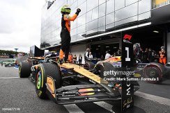 McLaren MCL39 - Lando Norris (2025), Winner Brazilian GP, 1:43 Spark