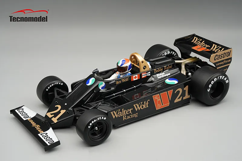 Wolf WR3/5 - Bobby Rahal  (1978), VC Kanady, 1:18 Tecnomodel