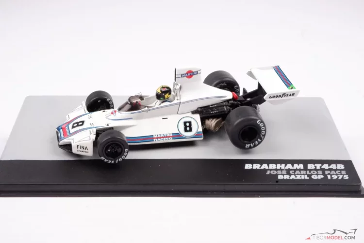 Brabham BT44B - Carlos Pace (1975), Víťaz VC Brazílie, 1:43 Altaya