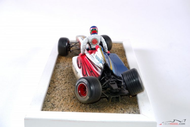 BAR 01 - J. Villeneuve 1999, baleset Spa, 1:18