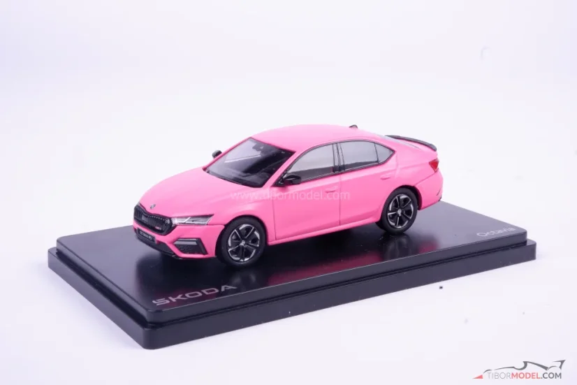 Skoda Octavia IV RS (2020) rózsaszín, 1:43 Abrex