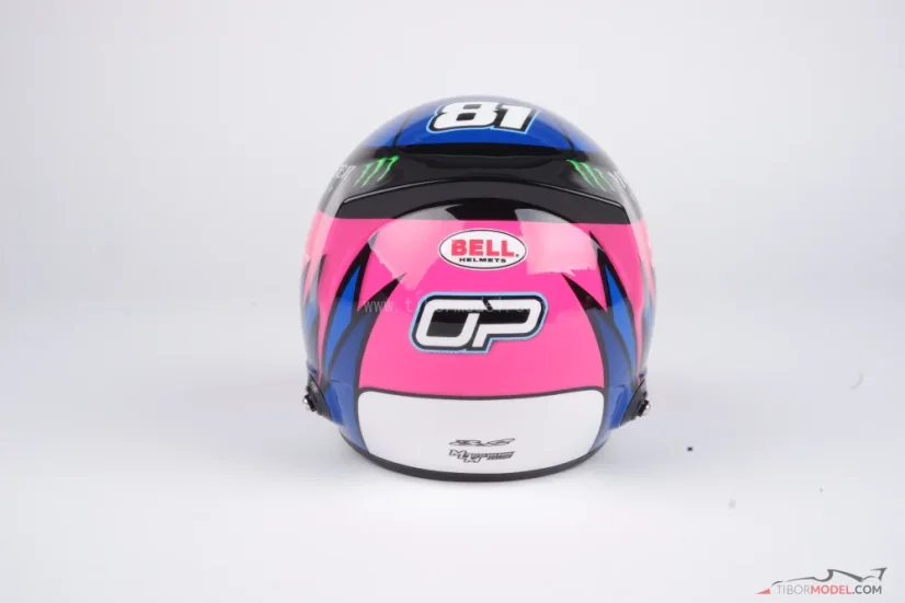 Oscar Piastri 2025 Las Vegas GP mini helmet, McLaren, 1:2 Bell