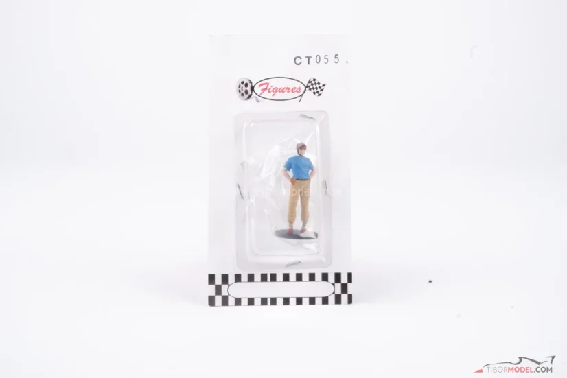 Figúrka Juan Manuel Fangio, Majster sveta, 1:43 Cartrix