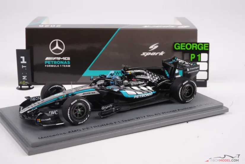 Mercedes W17 - George Russell (2026), Winner Australian GP, 1:43 Spark