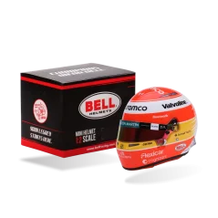 Fernando Alonso 2026 Italian GP, Aston Martin helmet, 1:2 Bell