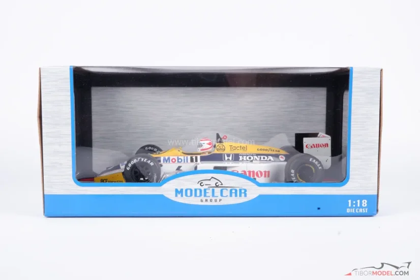 Williams FW11 - Nelson Piquet (1986), VC Brazílie, 1:18 MCG