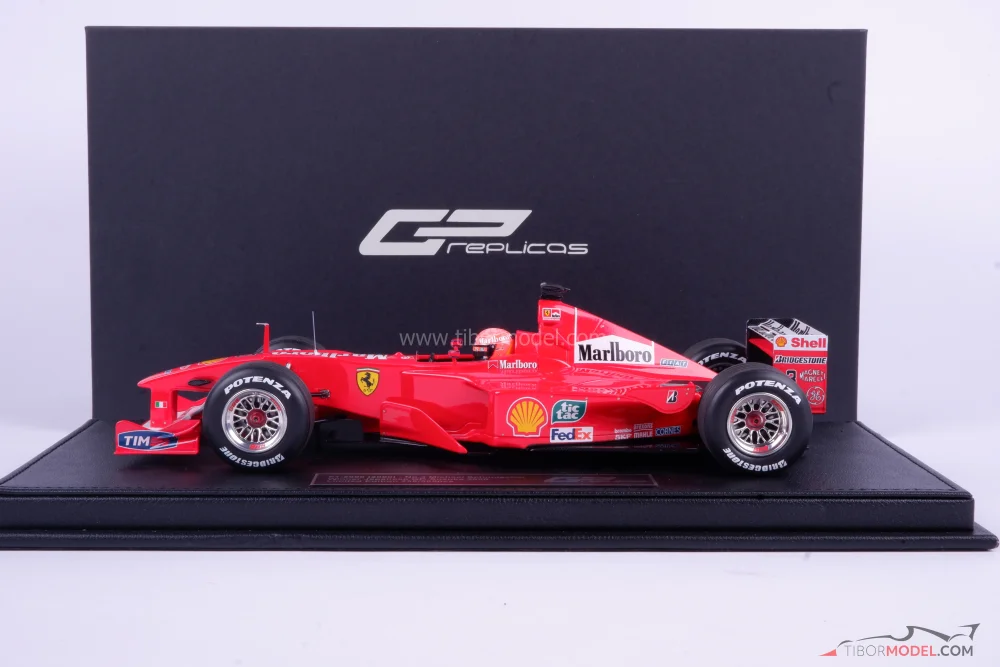 Model car Ferrari F1-2000 Schumacher 2000 GP Replicas | Tibormodel.com