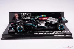 Mercedes W12 - Lewis Hamilton (2021), Brazil Nagydíj, 1:43 Minichamps