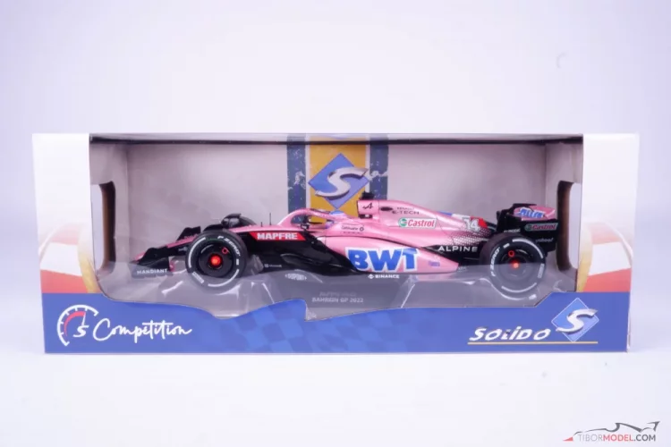 Alpine A522 - Fernando Alonso (2022), VC Bahrajnu, 1:18 Solido