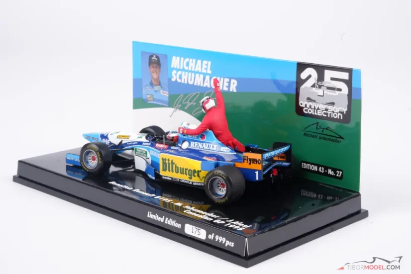 Benetton B195 - Michael Schumacher (1995), Canadian GP, 1:43 Minichamps