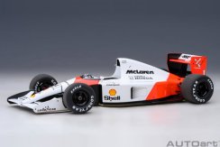 McLaren MP4/6 - Ayrton Senna (1991), s McLaren nápisom, 1:18 AUTOart