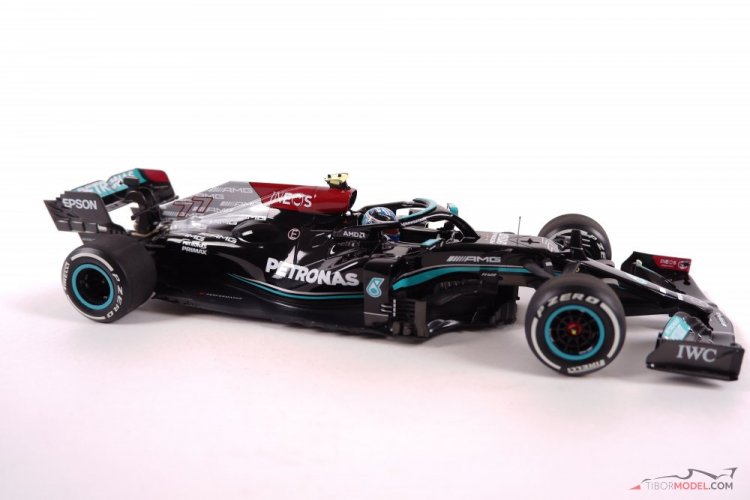 Mercedes W12 - V. Bottas (2021), Bahrain GP, 1:18 Minichamps
