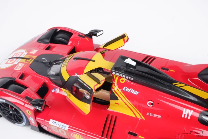 Ferrari 499P - #50, Győztes 24H Le Mans 2024, 1:18 Bburago