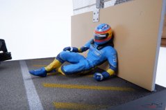 Renault R23 - Fernando Alonso 2003, nehoda na VC Brazílie, 1:18