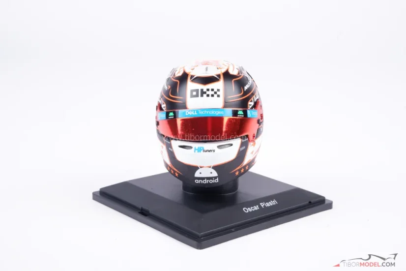 Oscar Piastri 2023, GP Monaco McLaren helmet, 1:5 Spark