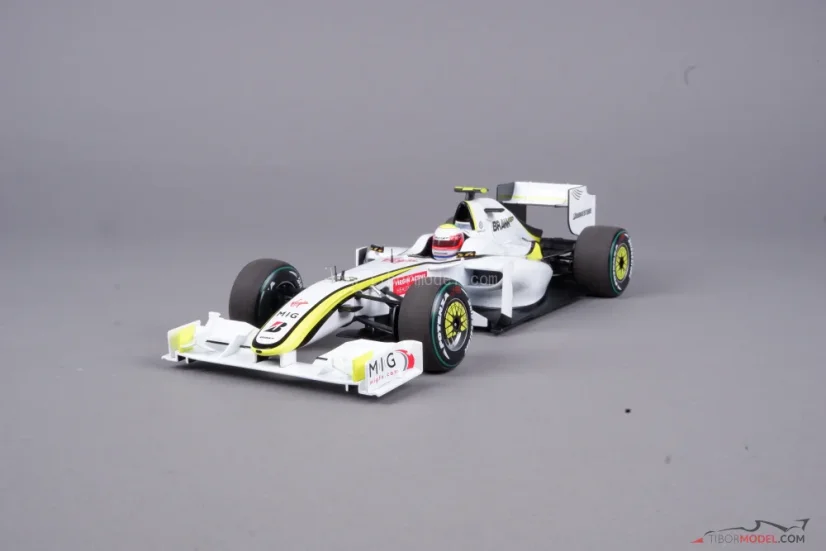 Brawn GP BGP001 - Rubens Barrichello (2009), Winner GP Europe, 1:18 Minichamps