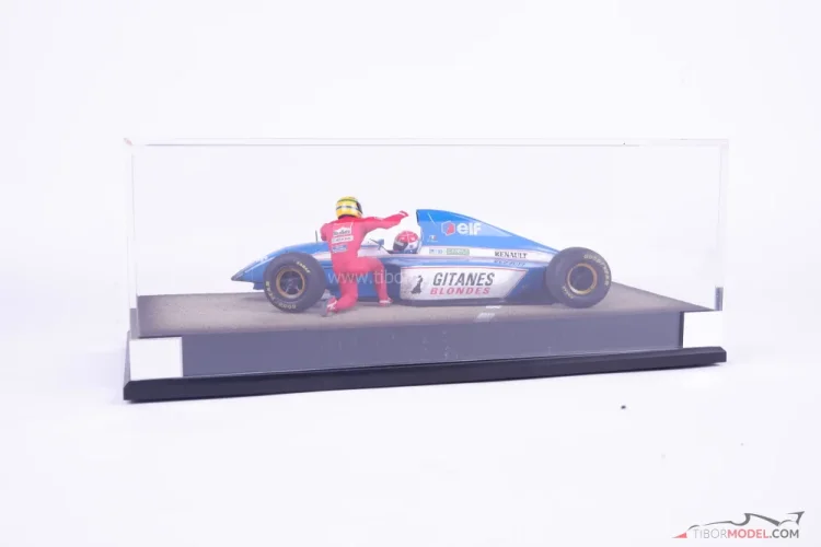 Ligier JS37 - Comas - Senna 1992, nehoda Belgicko, 1:18