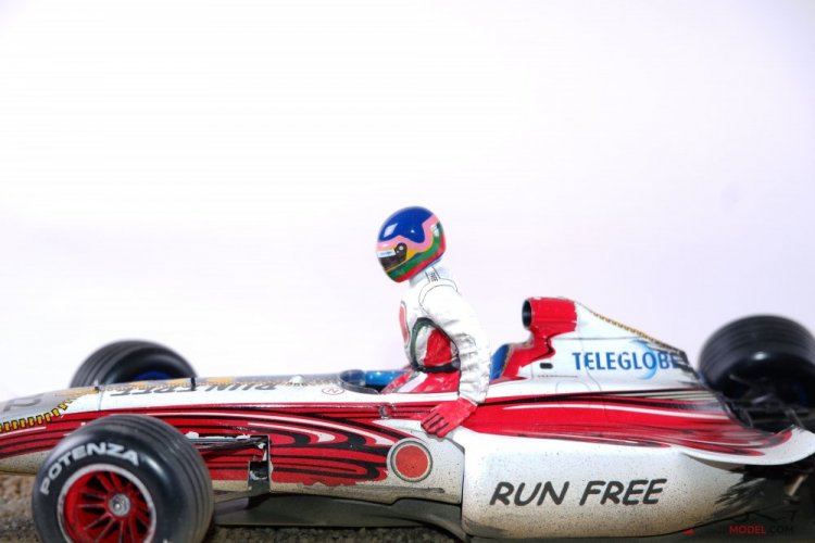 BAR 01 - J. Villeneuve 1999, nehoda Spa, 1:18