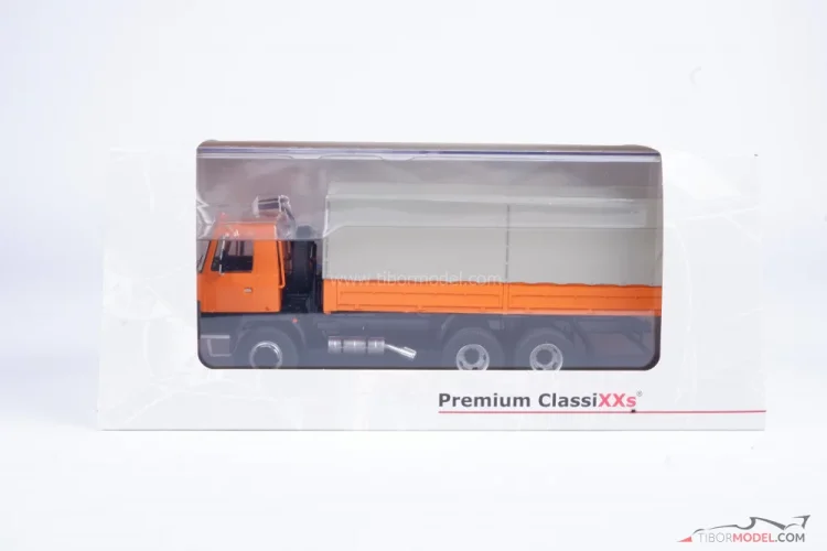 Tatra 815 V26 valník s plachtou, oranžová, 1:43 Premium ClassiXXs