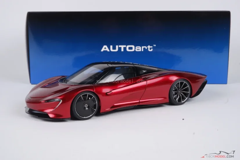 McLaren Speedtail (2020) červený, 1:18 AUTOart