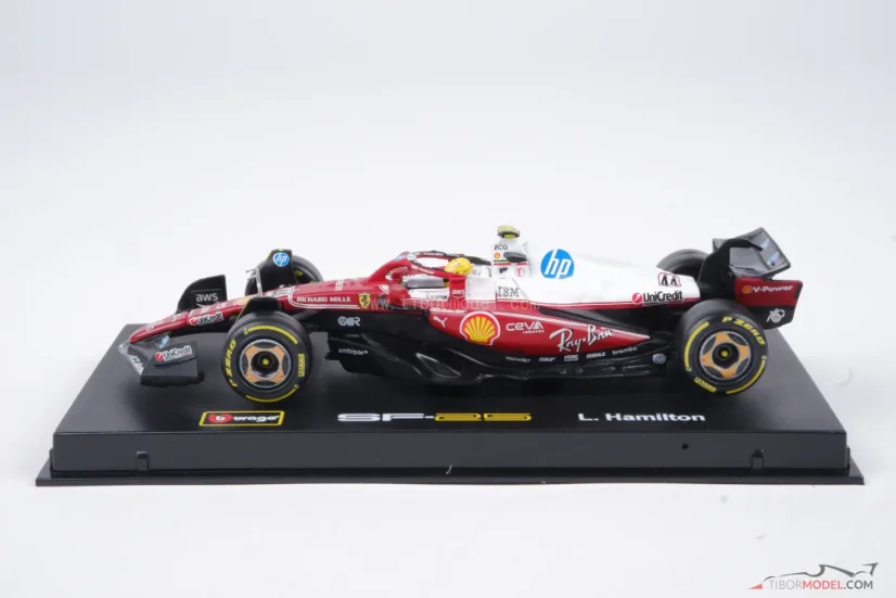 Ferrari SF-25 - Lewis Hamilton (2025) Monza, 1:43 BBurago Signature