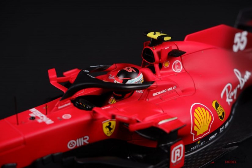 Ferrari SF21 - C. Sainz (2021), VC Emilia Romagna, 1:18 BBR