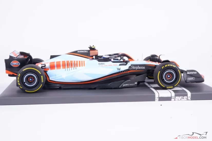 Williams FW45 - Logan Sargeant (2023), Szingapúr, 1:18 Minichamps