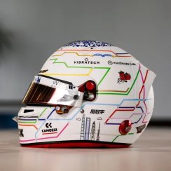Zhou Guanyu 2024 Chinese GP, Sauber helmet, 1:5 Spark
