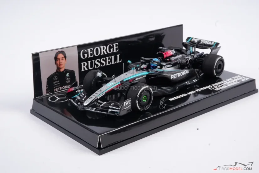 Mercedes W15 - George Russell (2024), 1:43 Minichamps