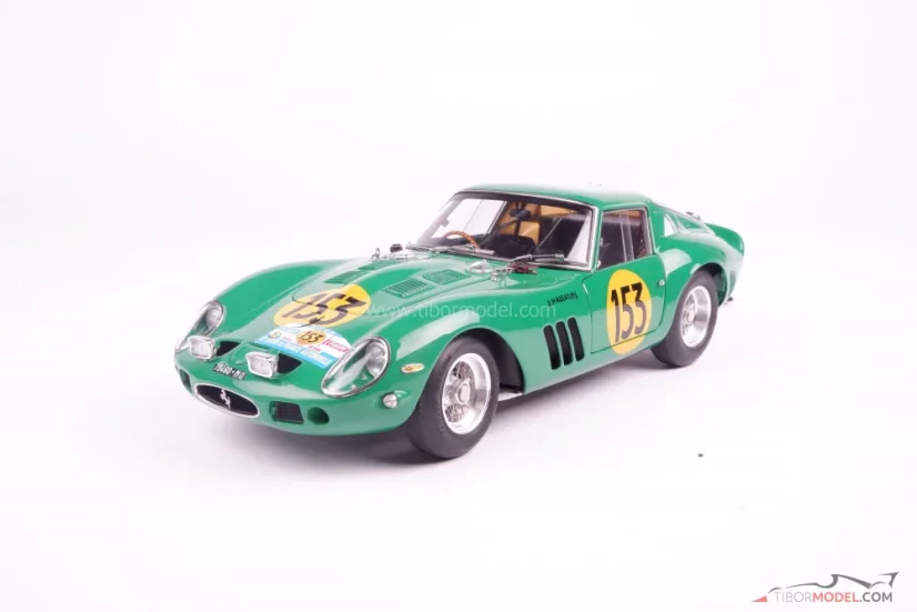 Ferrari 250 GTO - D. Piper /D. Margulies, Tour de France 1962, 1:18 CMC