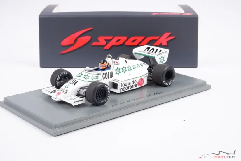 Arrows A6 - Thierry Boutsen (1983), VC Itálie, 1:43 Spark
