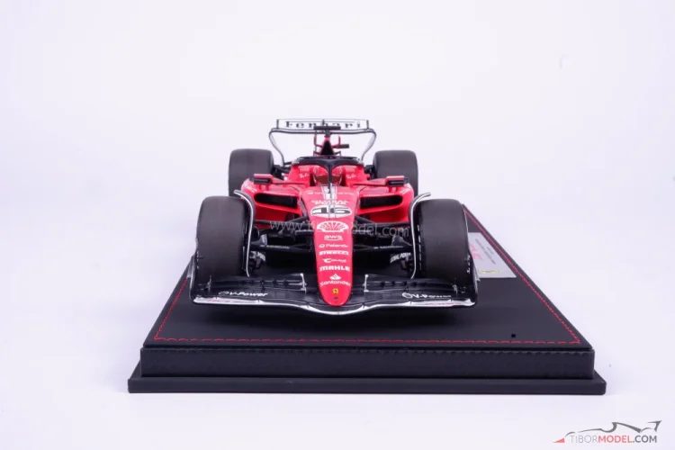 Model car Ferrari SF-23 Leclerc 2023 Las Vegas, 1:18 BBR
