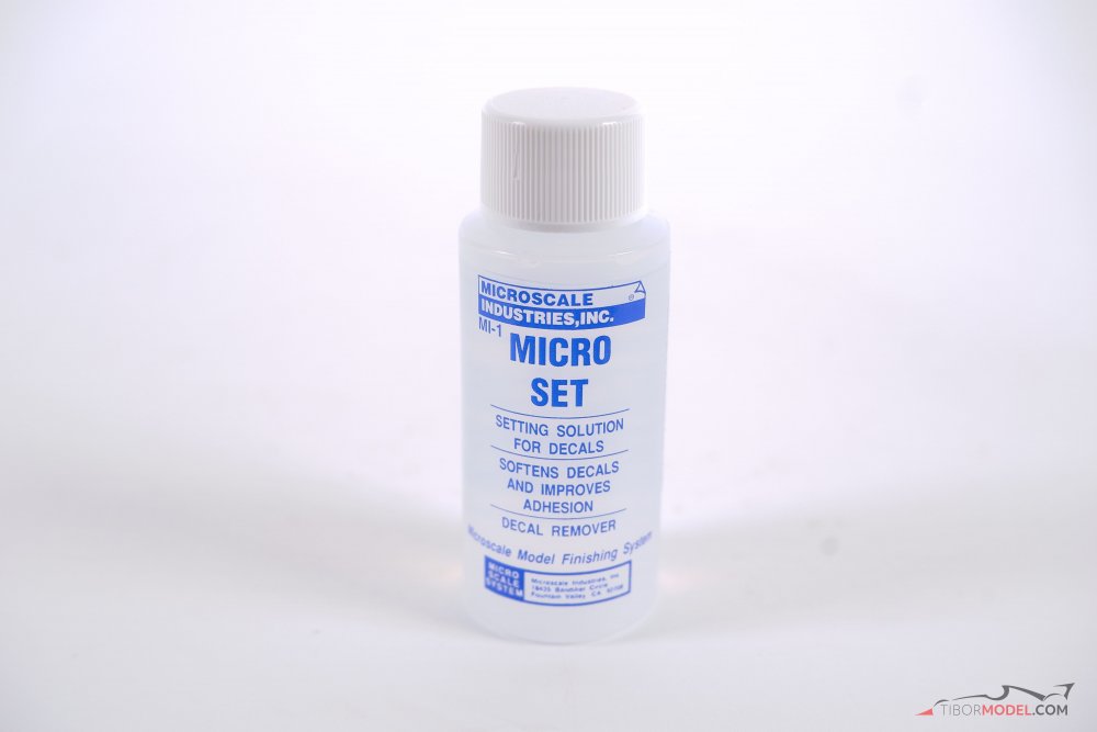 Model setting solution for decals Micro Set MI-1 