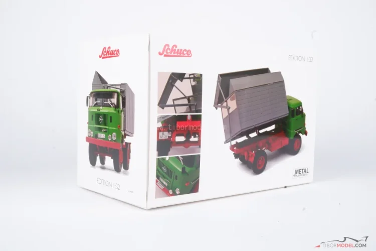 IFA W50 SHA senážna nadstavba, zelená, 1:32 Schuco