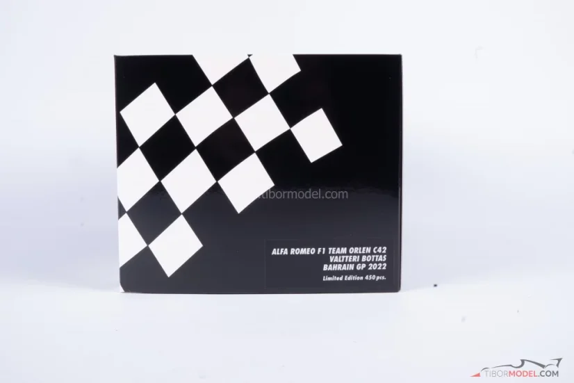 Alfa Romeo C42 - Valtteri Bottas (2022), VC Bahrajnu, 1:18 Minichamps