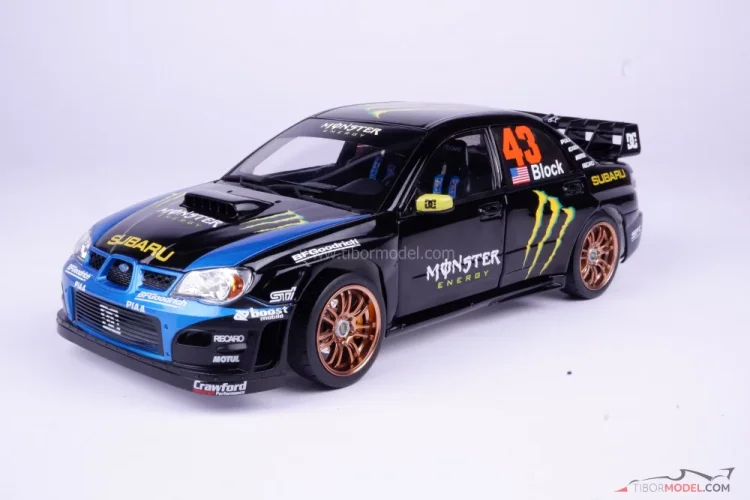 Model car Subaru Ken Block Gymkhana, 1:18 Sun Star | Tibormodel.com