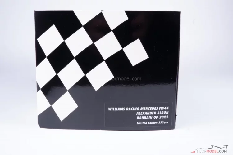 Williams FW44 - Alex Albon (2022), Bahreini Nagydíj, 1:18 Minichamps