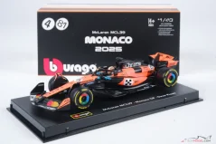 McLaren MCL39 - Oscar Piastri (2025), VC Monaka, 1:43 BBurago Signature